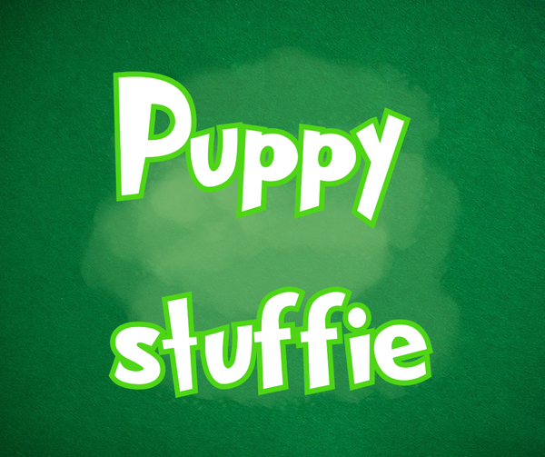 Puppy stuffie