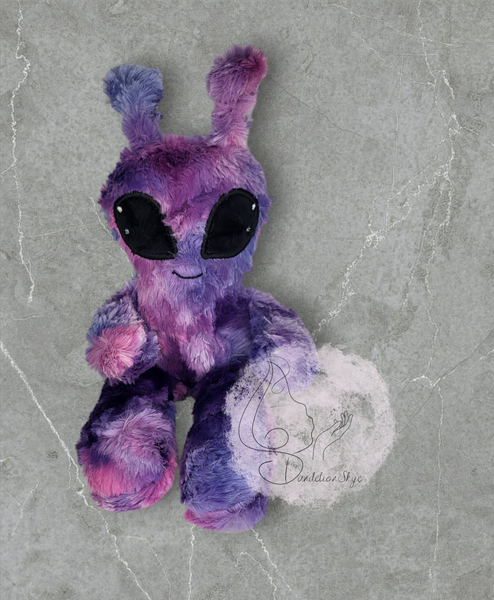 Purple Mini Alien Comfort Stuffie